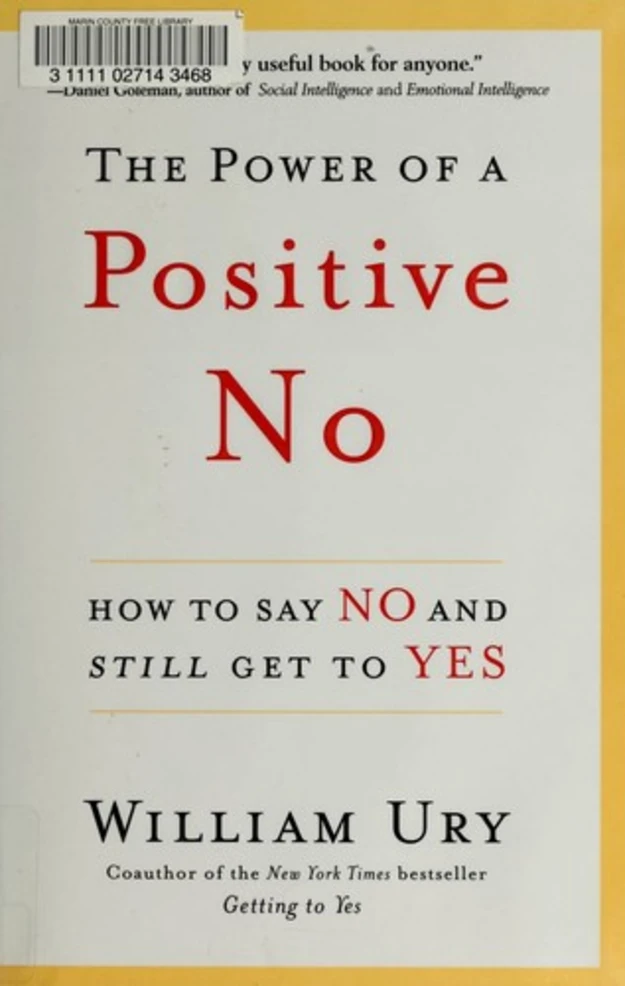 The Power of a Positive No book cover 