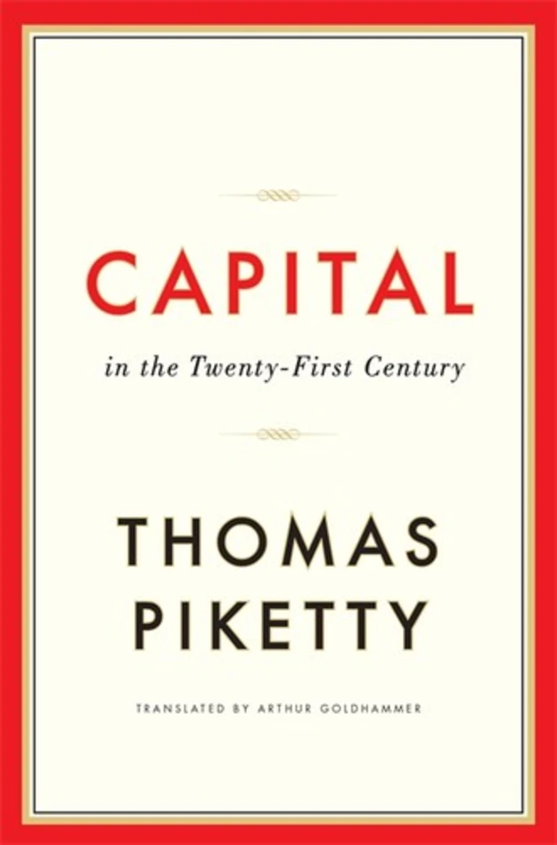 Capital in the Twenty First Century book cover 
