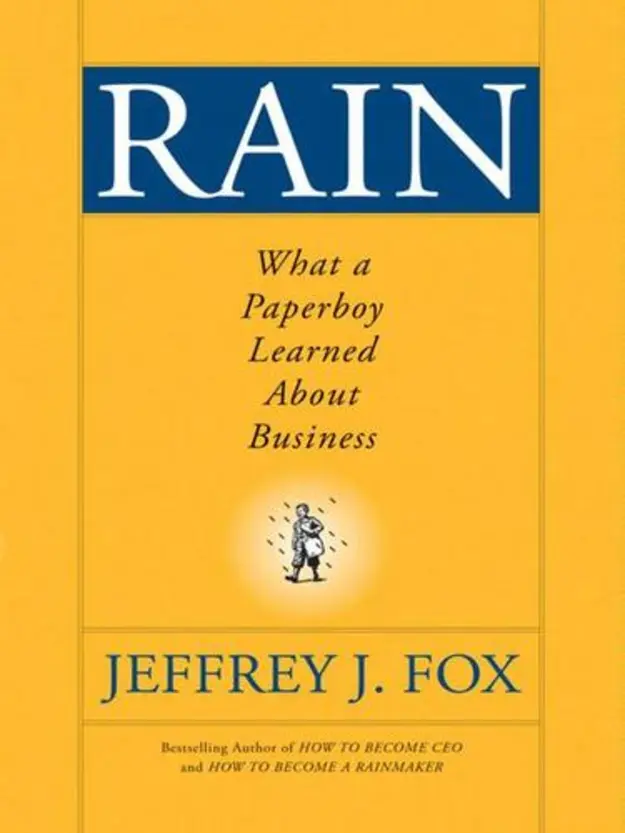 How to Be a Rainmaker book cover 