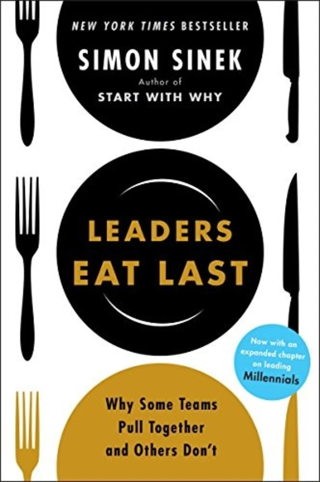 Leaders Eat Last book cover 