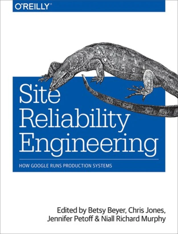 Site Reliability Engineering book cover 