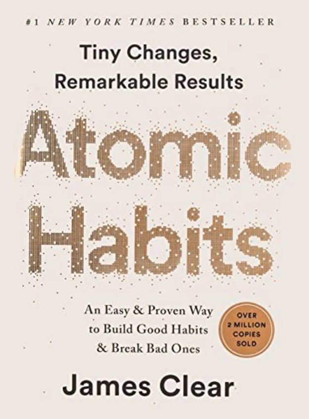 Atomic Habits book cover 