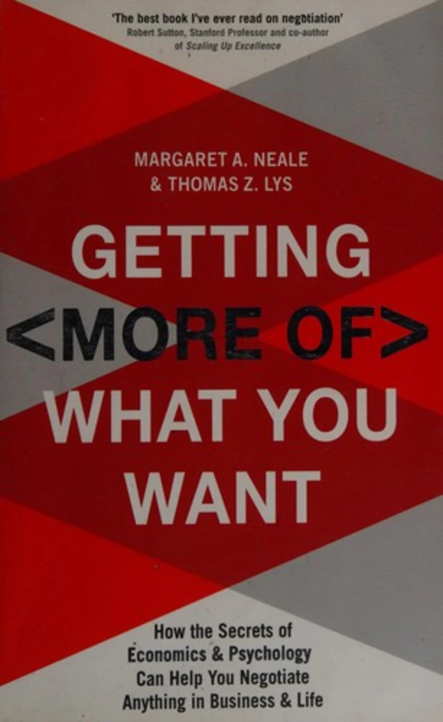 Getting (More of) What You Want book cover 