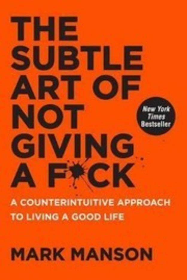 The Subtle Art of Not Giving a F*ck book cover 