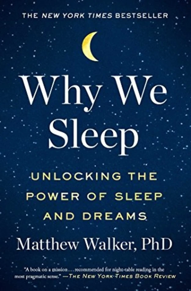 Why We Sleep book cover 