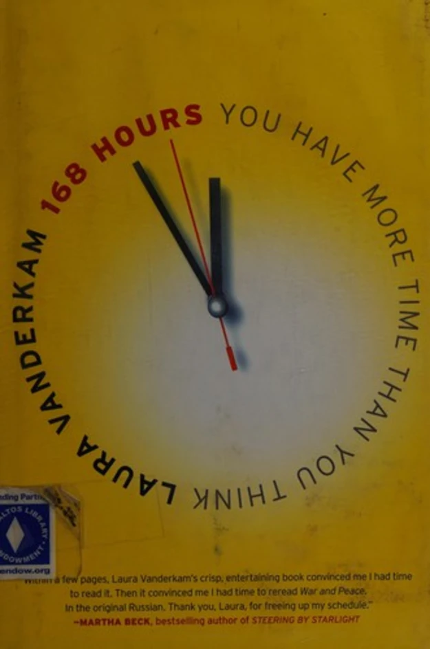 168 Hours book cover 