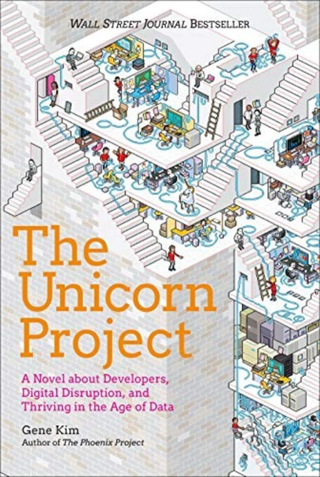 The Unicorn Project book cover 