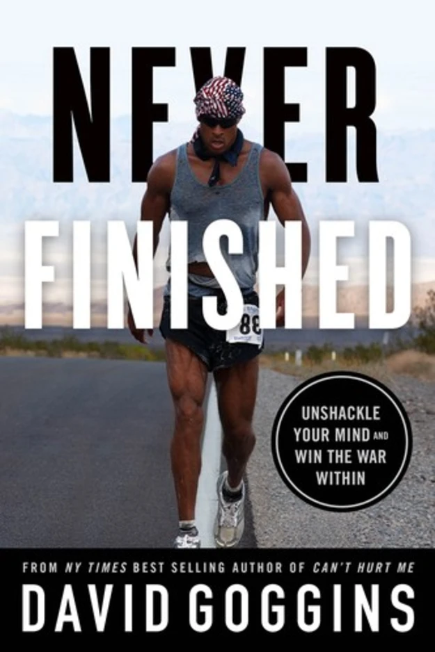 Never Finished book cover 