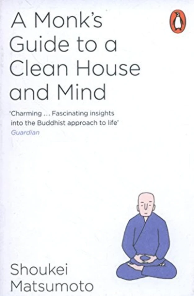 A Monk’s Guide to A Clean House & Mind book cover 