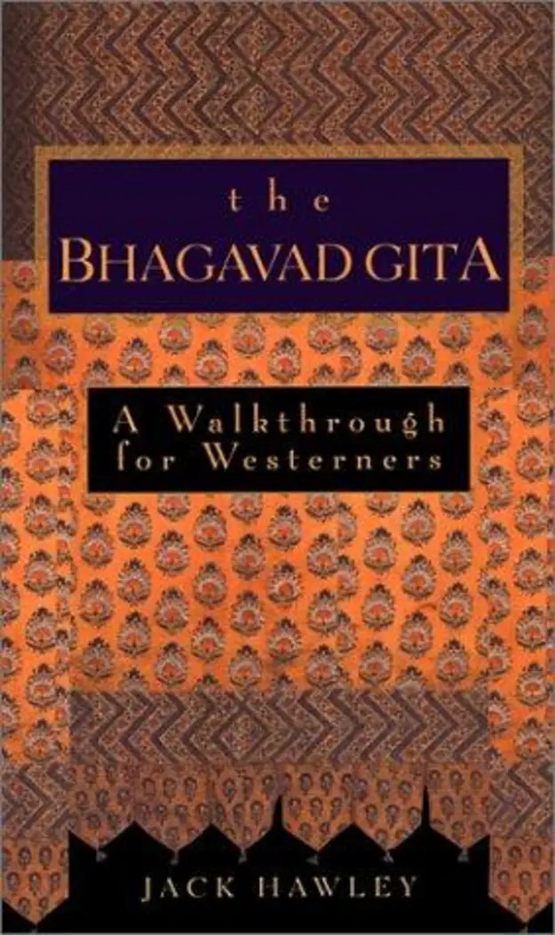 The Bhagavad Gita Reprint edition book cover 
